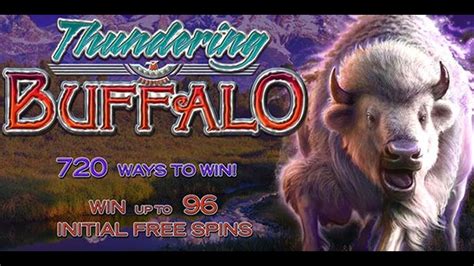 thundering buffalo slots free